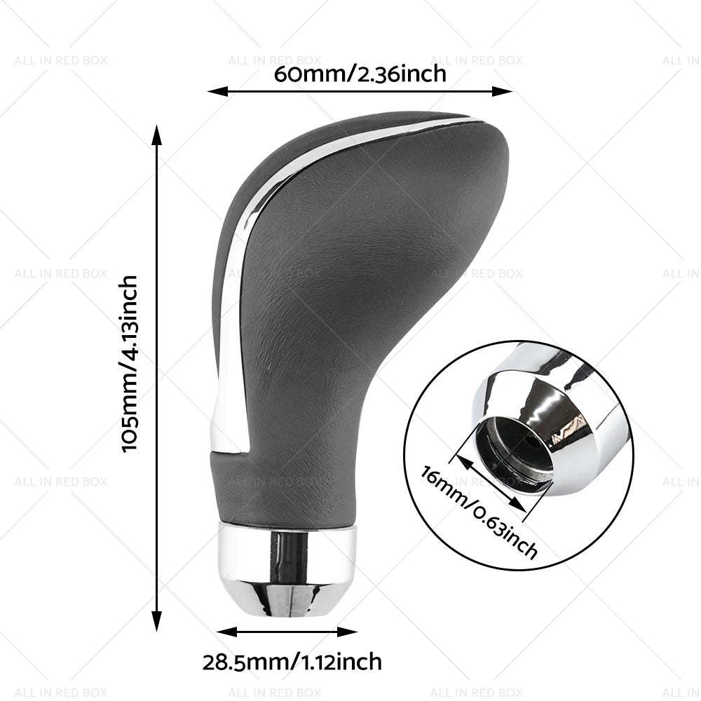 Universal Leather Automatic Auto Car Gear Stick Shift Knob Shifter Lever Cover