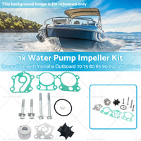 Water Pump Impeller Kit Suitable for Yamaha Outboard 70 75 80 85 90 692-W0078-02