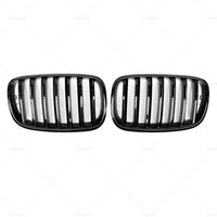 Front Bumper Kidney Grill Grille Gloss Suitable For BMW E70 X5 E71 X6 2007-2013