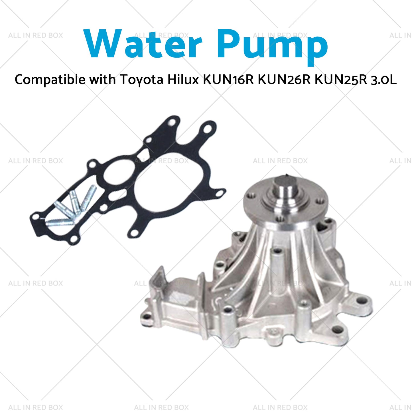 1KD-FTV Water Pump Suitable for Toyota Hilux KUN16R KUN26R KUN25R 3.0L 05-13