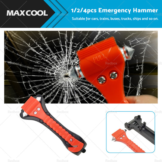 Car Emergency Hammer Window Glass Breaker Seat Belt Cutter Safety Escape Tool