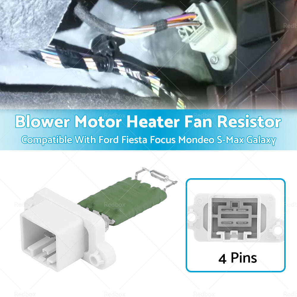 Blower Motor Heater Fan Resistor Suitable For Ford Fiesta Focus Mondeo S-Max