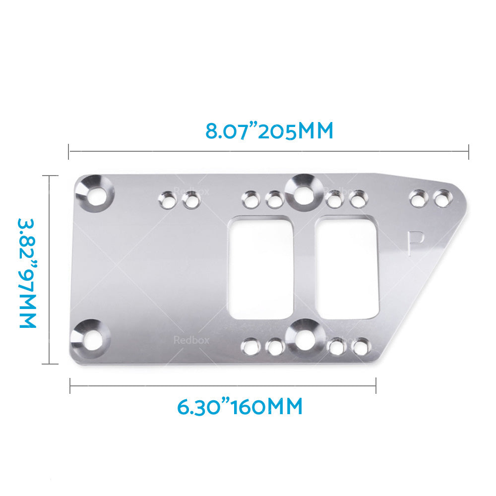 GM LS Engine Conversion Swap Bracket Motor Mount Adapter Plates for Chevy SBC