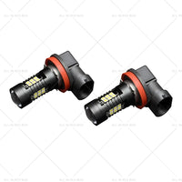 2PCS 9006 HB4 LED Fog Light 6000K White 3030 21 SMD Car Driving DRL Light Bulbs