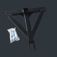 Heavy Duty 3-Point 2inch Receiver Trailer Hitch Drawbar Suitable For Cat.1 Tractor Tow Applications