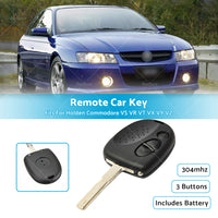 3 Buttons Complete Remote Car Key 304MHz For Holden Commodore VS VR VT VX VY VZ