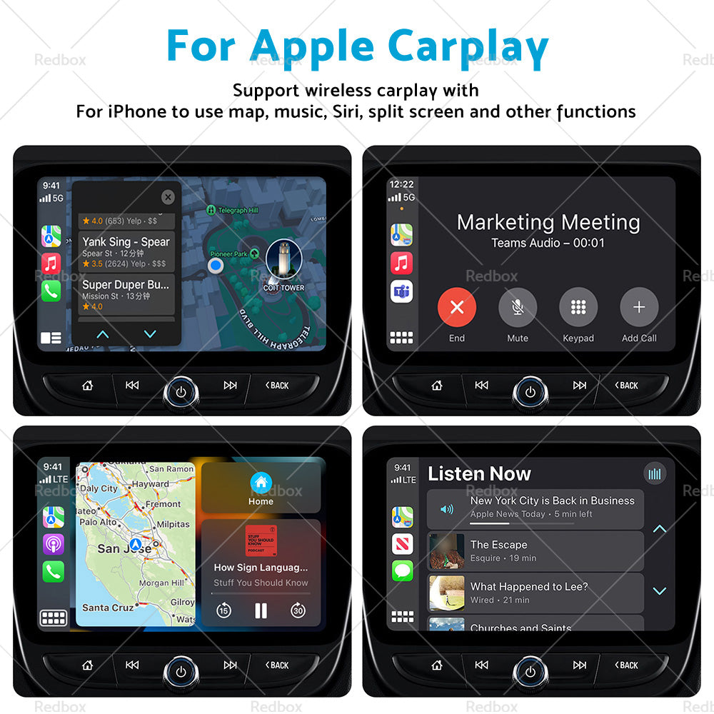 USB Wireless CarPlay Adapter Dongle For Apple iOS Car Auto Navigation Player