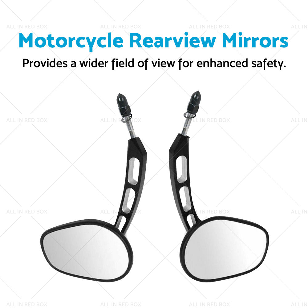 Motorcycle Rearview Mirrors Suitable For Harley Davidson Electra Glide Dyna