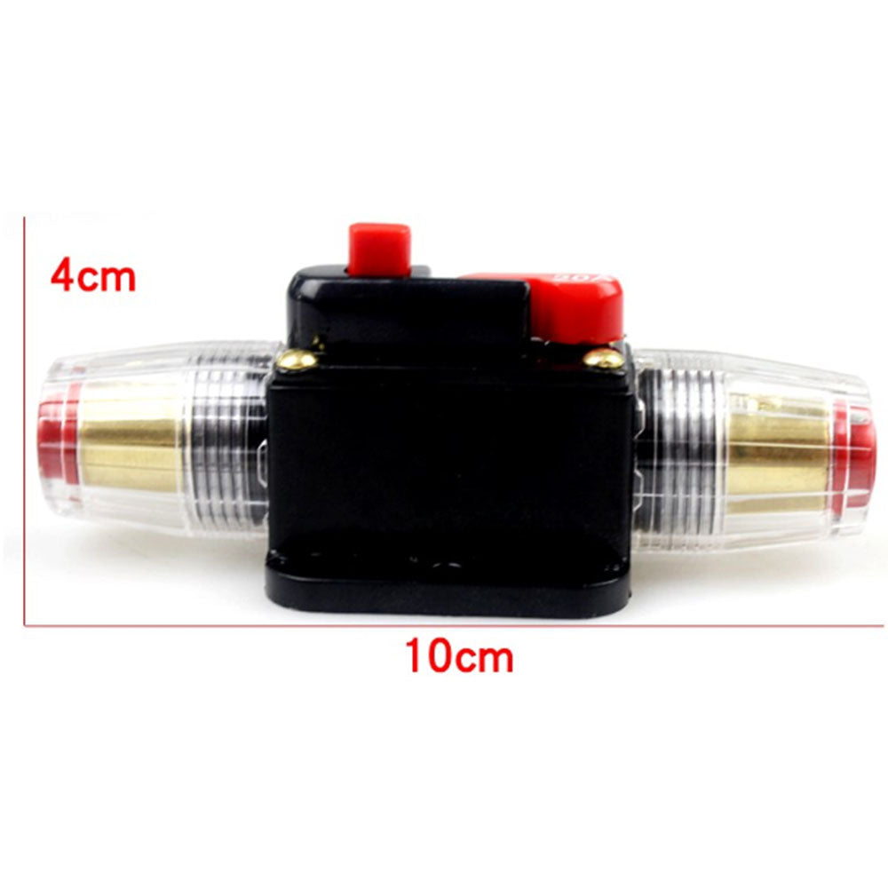 2 PCS AMP Circuit Breaker Dual Battery IP67 Waterproof 12V 24V Fuse Manual Reset