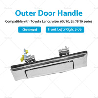 Door Handle Front LH or  RH Suitable for Toyota Landcruiser 60 70 75 78 79 80-07