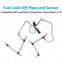 Fuel Leak Off Pipes and Sensor Suitable for Rover Range Rover Sport 2. 7 D 2. 7 TD