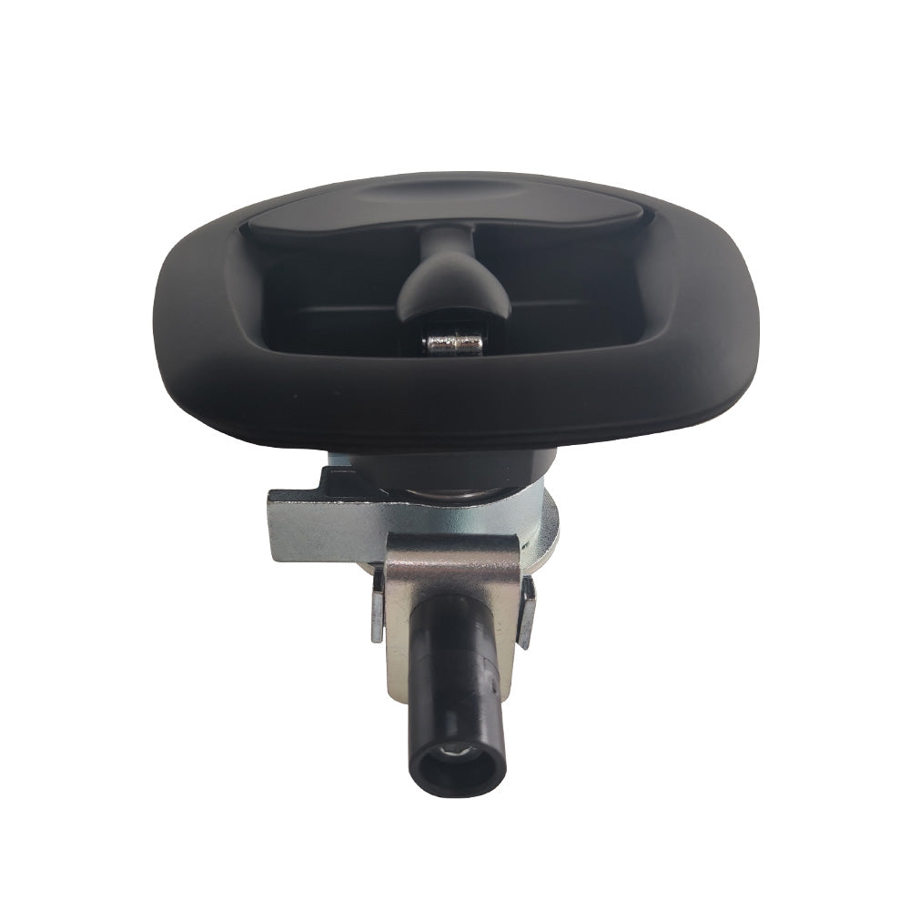 4x Power Operated Whale Tail T-Handle Folding Lock Suitable For Trailer Canopy Black DC 12V