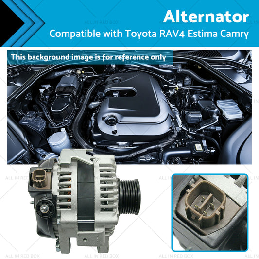 100A Alternator Suitable For Toyota Camry ACV30R Tarago ACR50R 2.4L Petrol 06-12