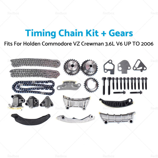 Timing Chain Kit + Gears For Holden Commodore VZ Crewman 3.6L V6 UP TO 08 or 2006