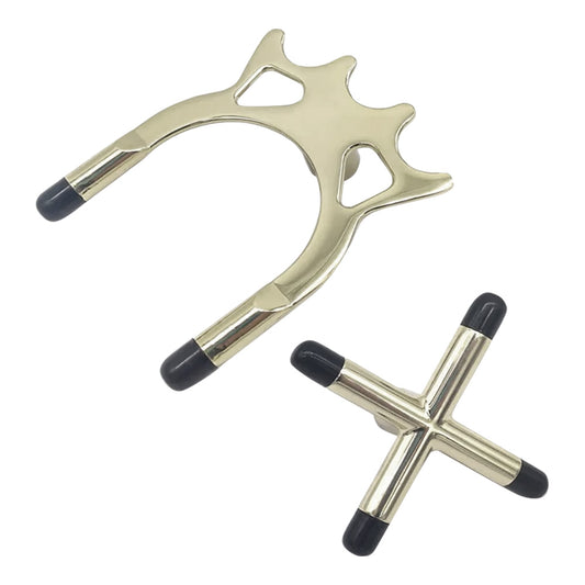 Pool Snooker Billiard Table Cue Rest Cross & Spider Jigger Set Suitable For Standard Tables