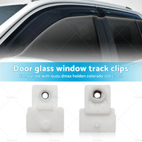 2x Door Window Glass Track Clip L+R for Isuzu D-Max Holden Colorado Rodeo 02-19