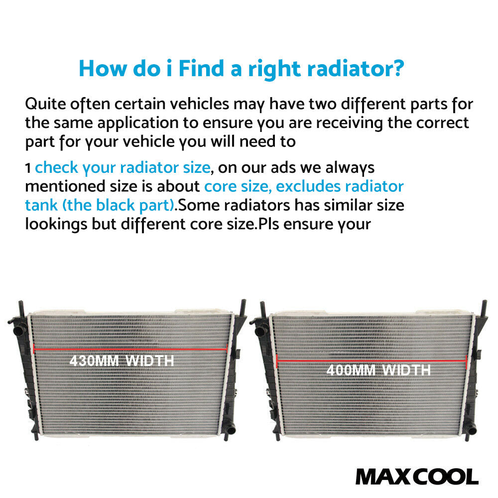 Radiator Suitable For Mitsubishi Triton ML MN / Express L400 2.4L 2.5L 3.2L 3.5L Turbo Diesel 2006-On