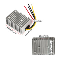 36V/48V to 24V 30A Step Down Waterproof DC-DC Converter Power Supply Regulator