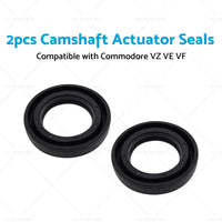 2XCamshaft Actuator Seal Suitable for GM Holden Commodore VZ VE VF V6 12593717