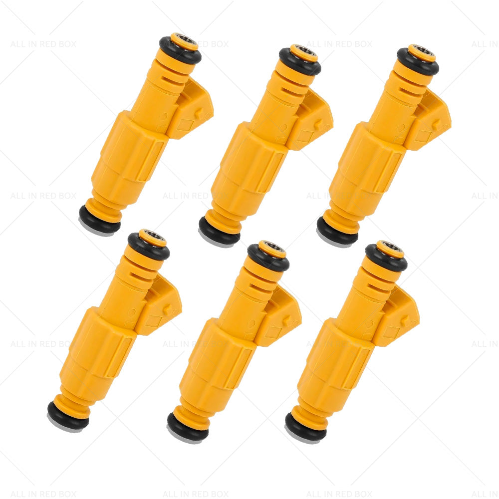 6PCS Fuel Injector Suitable for Jeep Cherokee Grand Cherokee Wrangler 0280155710