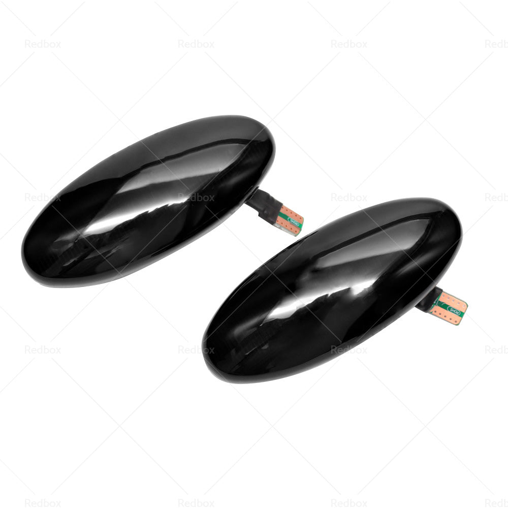 2x Dynamic Side Light Turn Signal Indicator Suitable For Nissan Navara D22 NP300