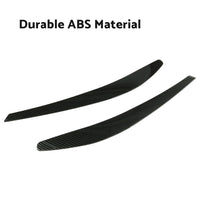 Carbon Fiber Style Headlight Eyebrow Trims Covers for Holden Commodore VF SS SSV