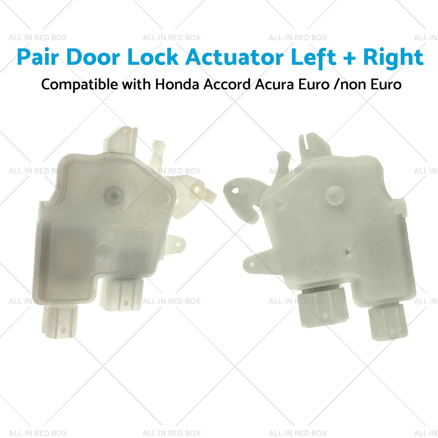 Pair Door Lock Actuator LR Suitable for Honda Accord Acura Euro  non Euro 03-07