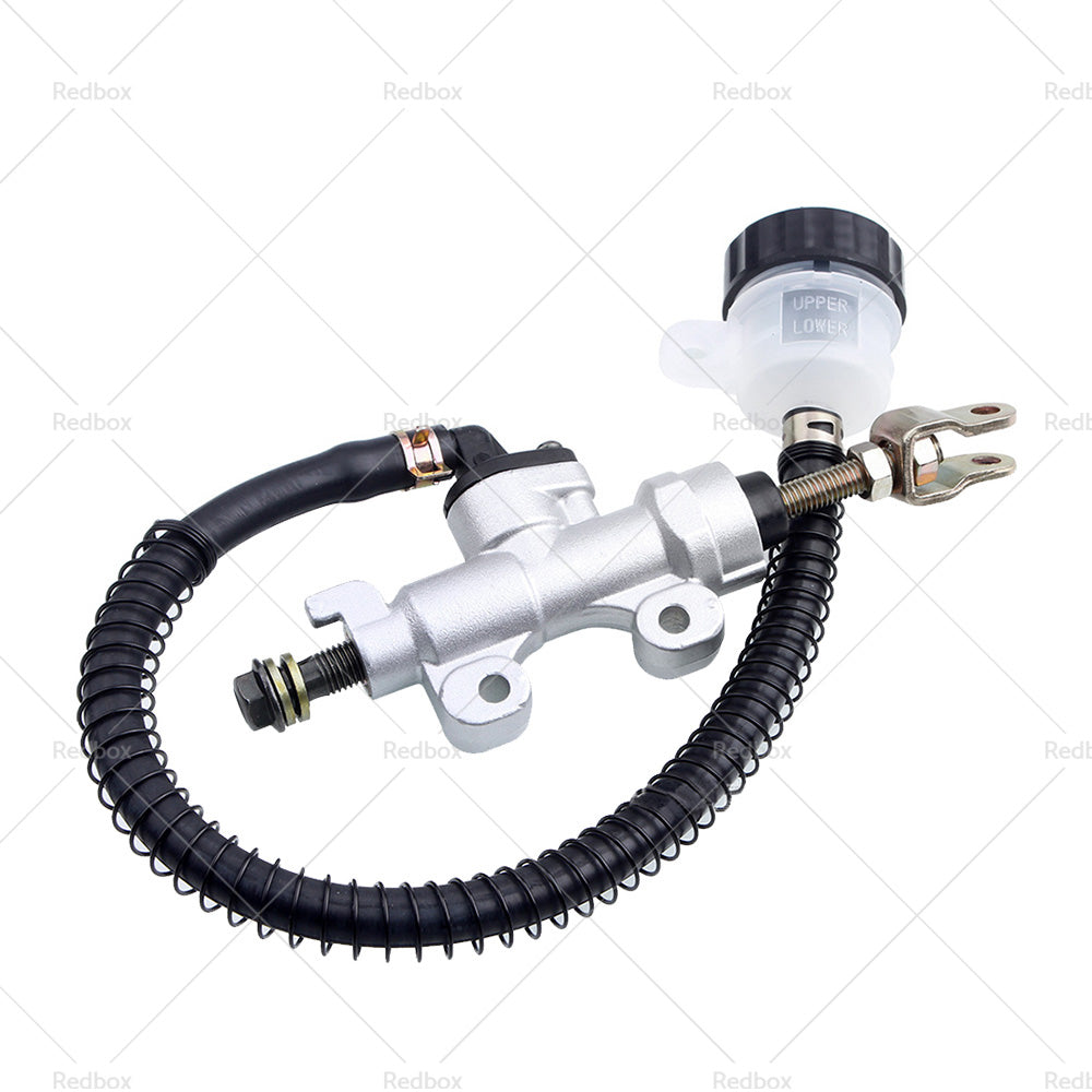 Rear Foot Brake Master Cylinder Pump Reservoir Suitable for Honda Yamaha Suzuki