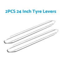 2x 24 Inch (60CM) Tyre Levers Suitable For Bike, Quad, Car, Motorcycle & Scooter