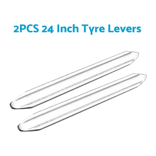 2x 24 Inch (60CM) Tyre Levers Suitable For Bike, Quad, Car, Motorcycle & Scooter