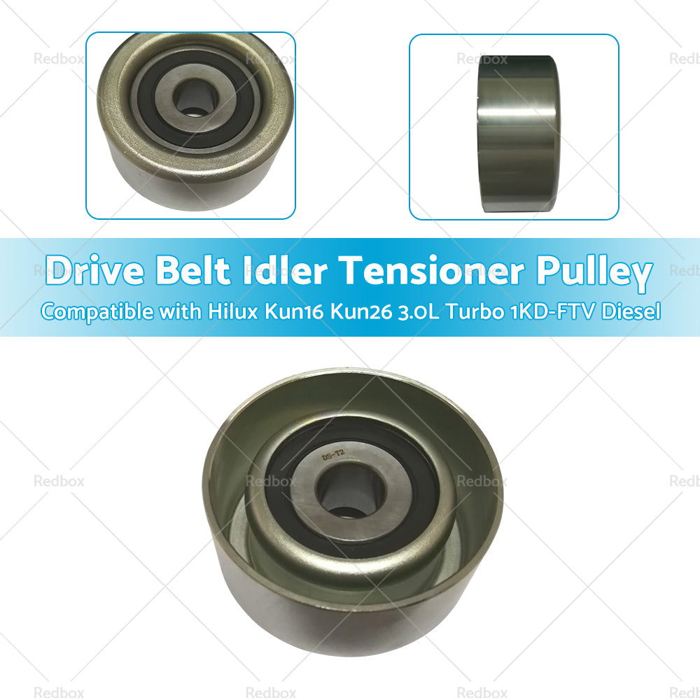 Drive Belt Tensioner Pulley Suitable For Hilux KUN16 KUN26 Turbo 1KD-FTV Diesel