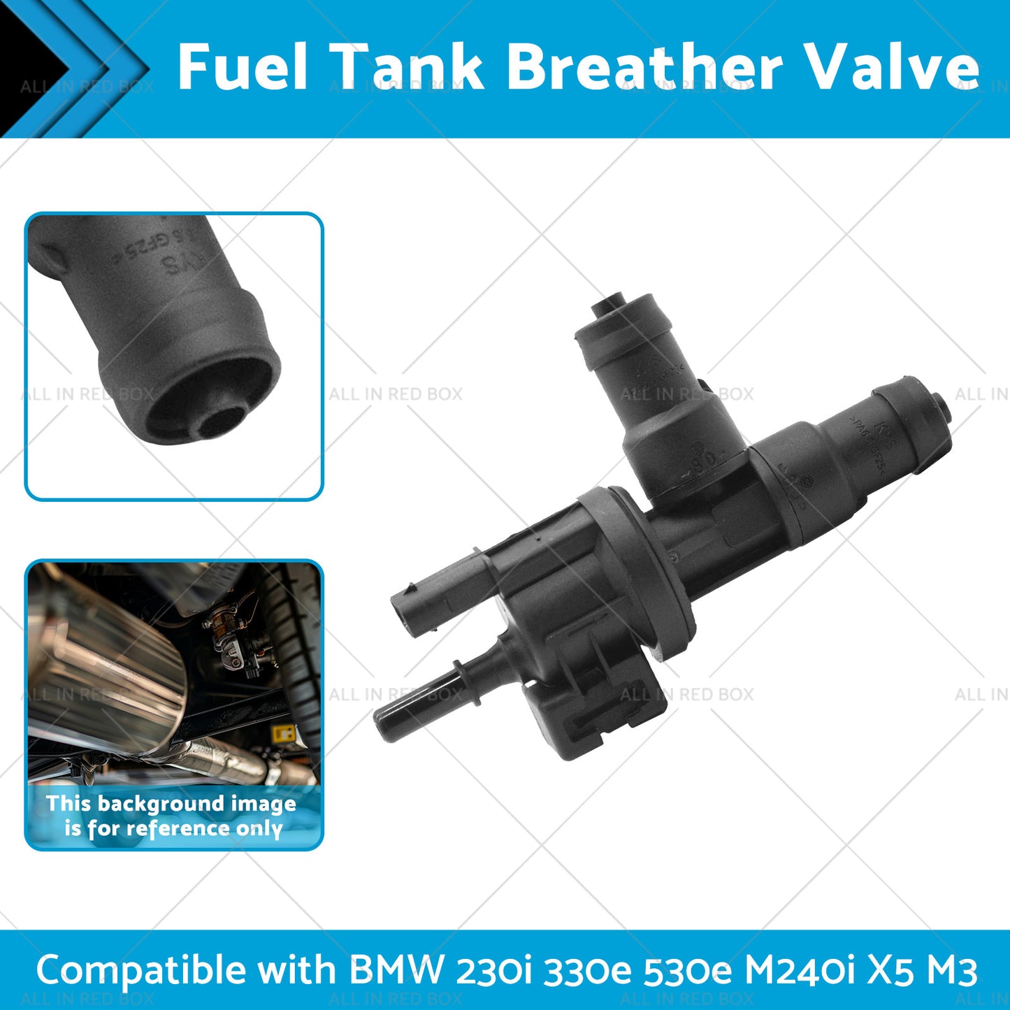 Fuel Tank Breather Valve Suitable for BMW 230i 320i 330e 440i 530e M240i X5 M3