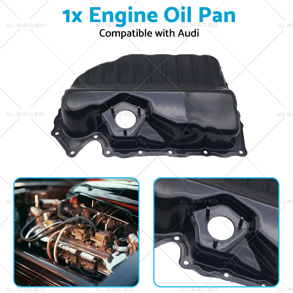 Engine Oil Pan Fits Audi Q3 A3 TT Skoda Octavia Superb VW Golf Passat 06J103600E