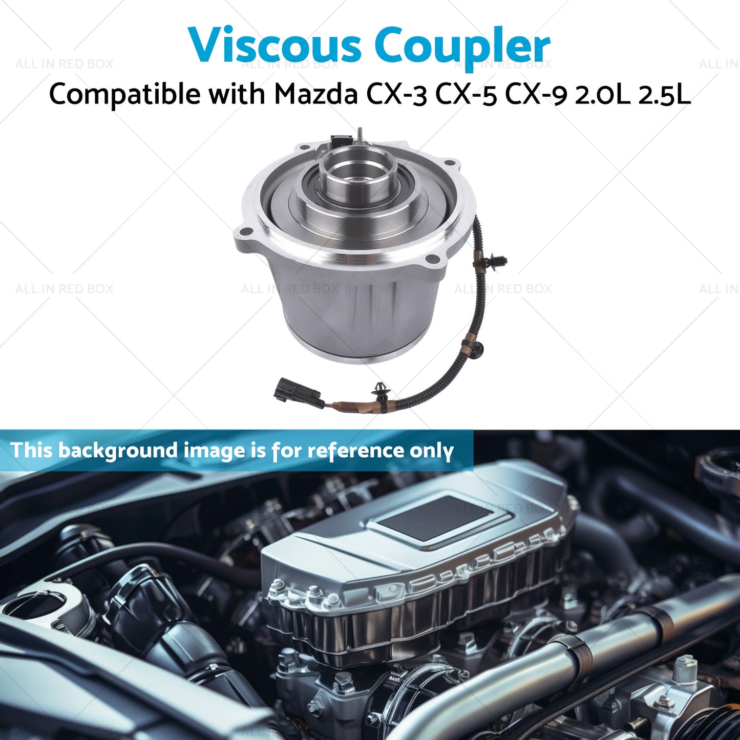 Viscous Coupler Suitable For Mazda CX-3 CX-5 CX-9 2. 0 2. 5L Skyactiv AWD 13-23