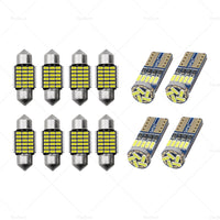 12Pcs Interior LED Light Upgrade Kit Suitable For Toyota Landcruiser Prado 150