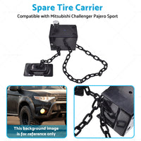 Spare Tire Carrier Suitable for Mitsubishi Challenger 2009- Pajero Sport 2015-