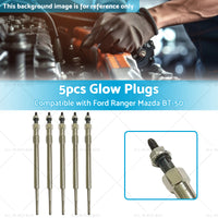 5x Glow Plug Suitable For Ford Ranger PX Mazda BT50 3. 2L P5AT Diesel BK3Q6M090AB