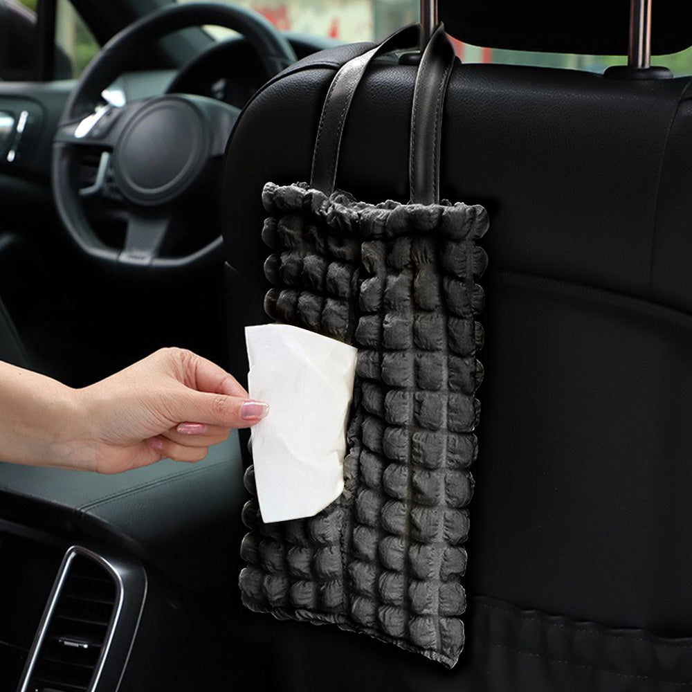 2PCS Hanging Tissue Holder Box Car Back Seat Travel Napkin Holder Paper Holder
