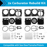 2x Carburetor Carb Rebuild Repair Kit Suitable Sea-Doo SP SPI SPX HX GS GSI GSX