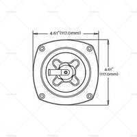 White Water Inlet with Pressure Regulator Filler Entry Fits For Caravan RV Boat