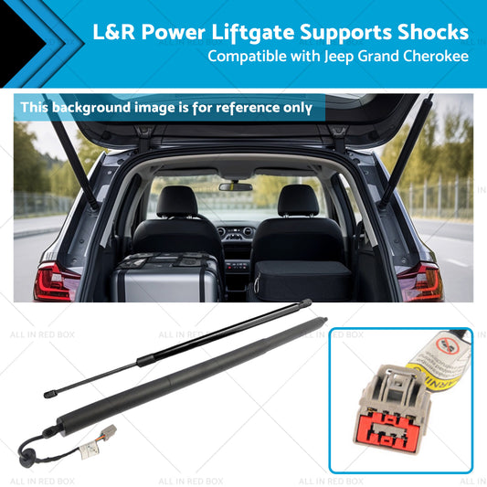 L and R Power Liftgate Supports Shocks Suitable for Jeep Grand Cherokee 14-22