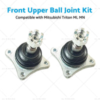 2PCS Front Upper Ball Joint Kit Suitable for Mitsubishi Triton ML MN UTE 4WD RWD