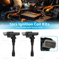 2PCS Ignition Coil Suitable for Suzuki Swift 1. 5L RS415 EZ ZC ZD HT M15A Engine