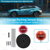 1x LED Garage Parking Sensor Stop Sign - Smart Parking Light Assistant System