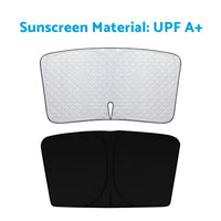 6 Layer Thick WindScreen Sun Shade Suitable for Toyota Prado 24-25 UV Protection