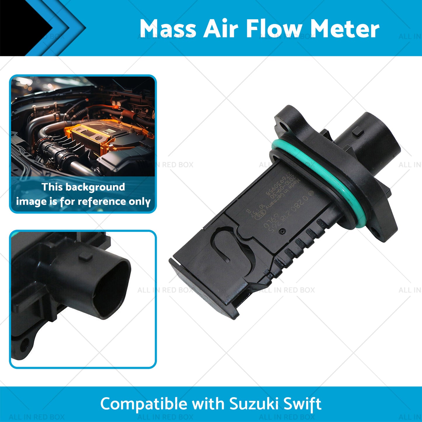 New Mass Air Flow Meter Suitable For Suzuki FZ SWIFT 1. 4L K14B 2 or 11-6 or 17 MAF AFM