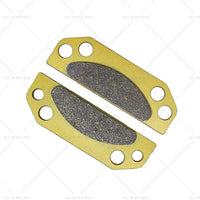 2x Brake Pads Suitable for 2203147 05-15 Polaris Ranger 500 700 800 900 XP Crew