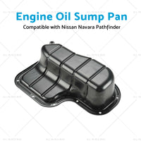 Engine Oil Sump Pan Suitable for Nissan Navara D40 Pathfinder R51 VSK YD25 05-12