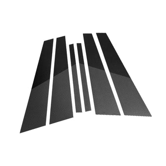 compare product 6x Carbon Fiber Pillar Post Cover Trims Suitable for Infiniti G35 02-13