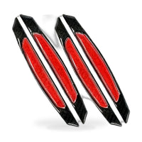 Reflective Carbon Fiber Door Edge Guard Bump Protector Sticker